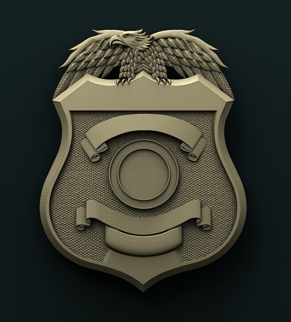 0477. Police badge